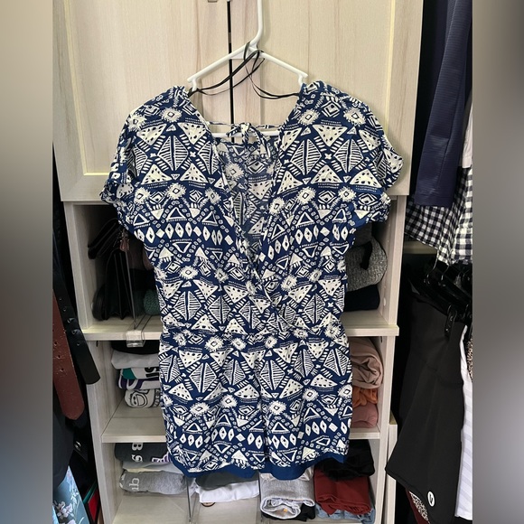 Forever 21 Pattern Romper - Picture 2 of 3